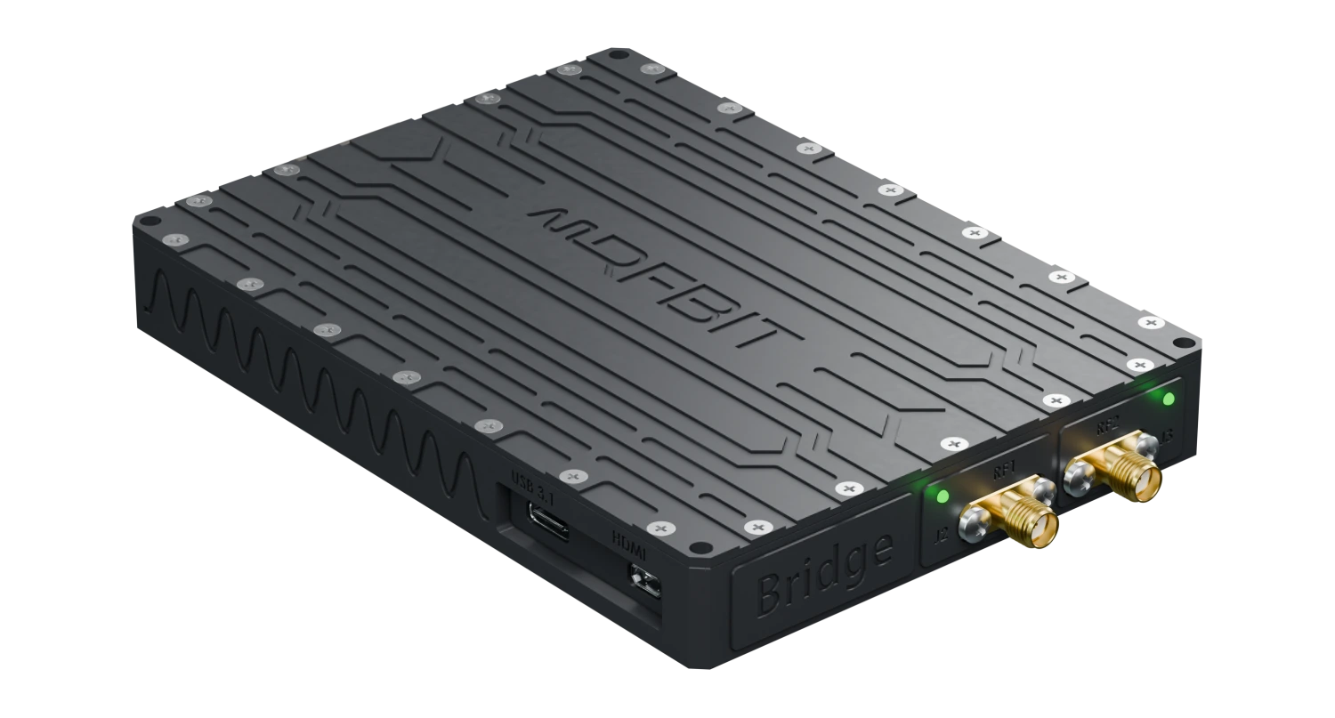Bridge MIMO mesh data link module
