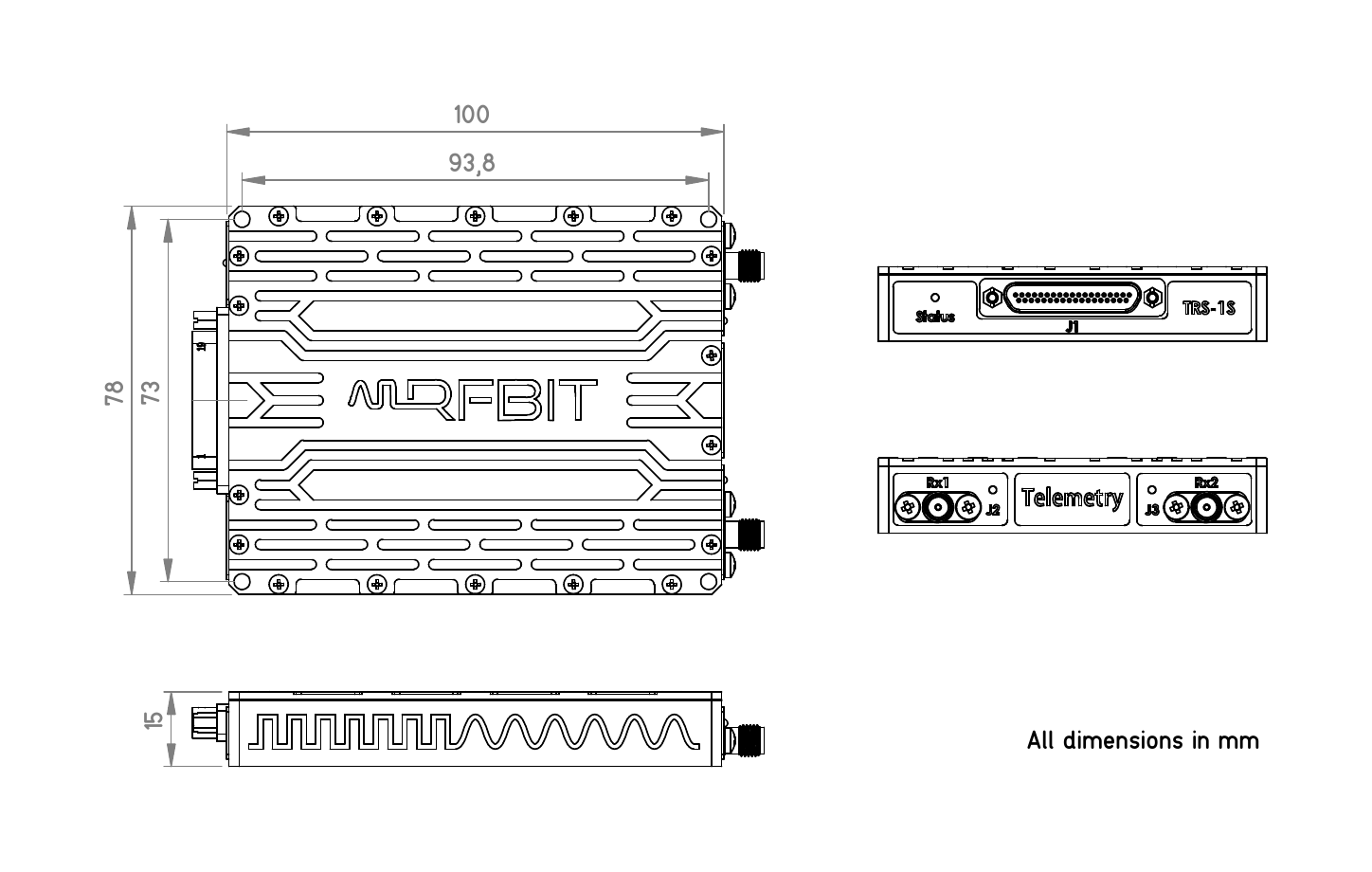 TRS-1S Mechanical Drawing